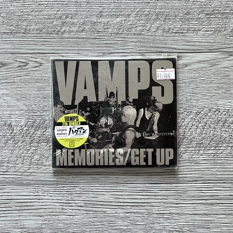 VAMPS Memories/Get Up Single CD