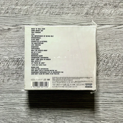 Oasis Stop The Clocks CD Japonés