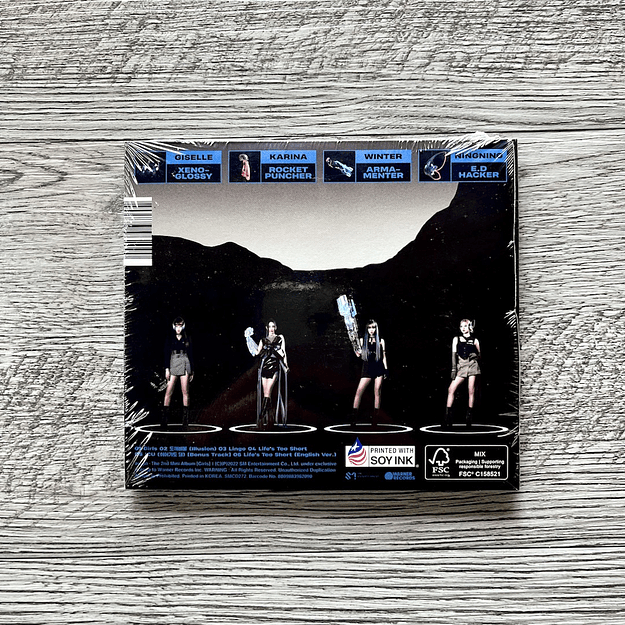 AESPA - GIRLS (The 2nd Mini Album) CD 2