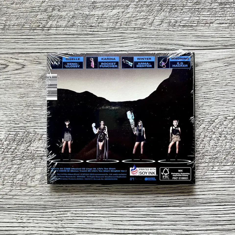 AESPA - GIRLS (The 2nd Mini Album) CD 2