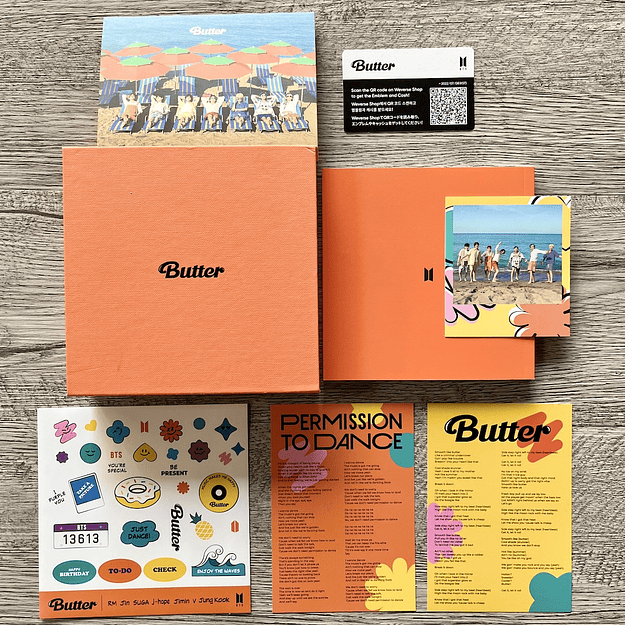 Bts Butter Peaches CD 3