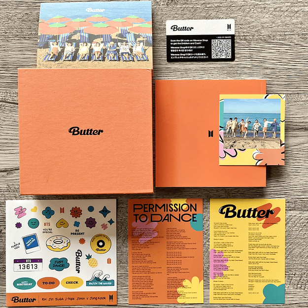 Bts Butter Peaches CD 4