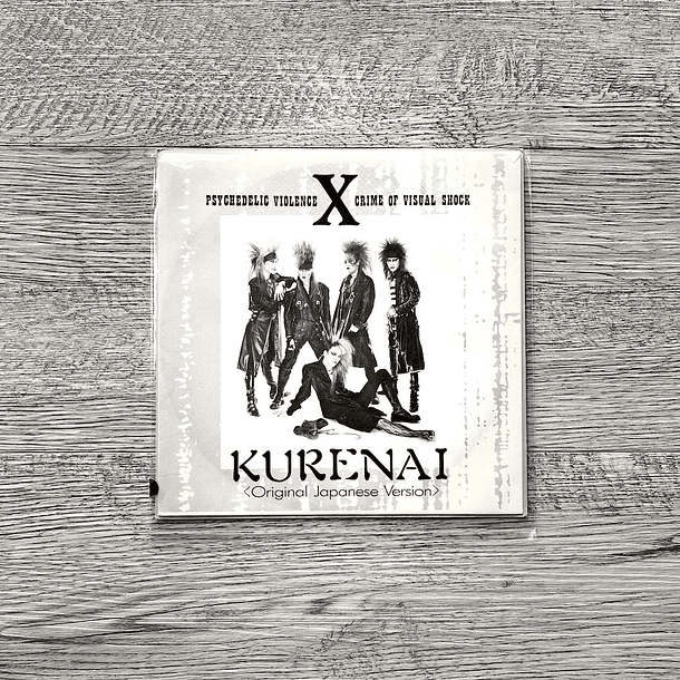 X Japan Kurenai Original Japanese Version Vinilo