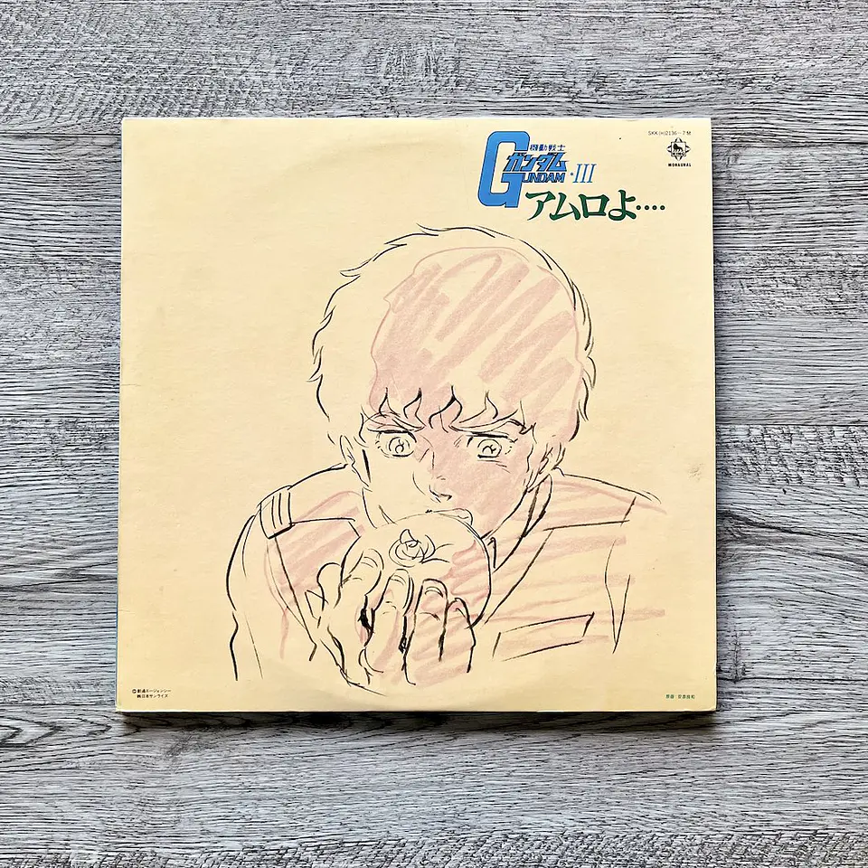 Mobile Suit Gundam Gundam III Amuro Vinilo 1