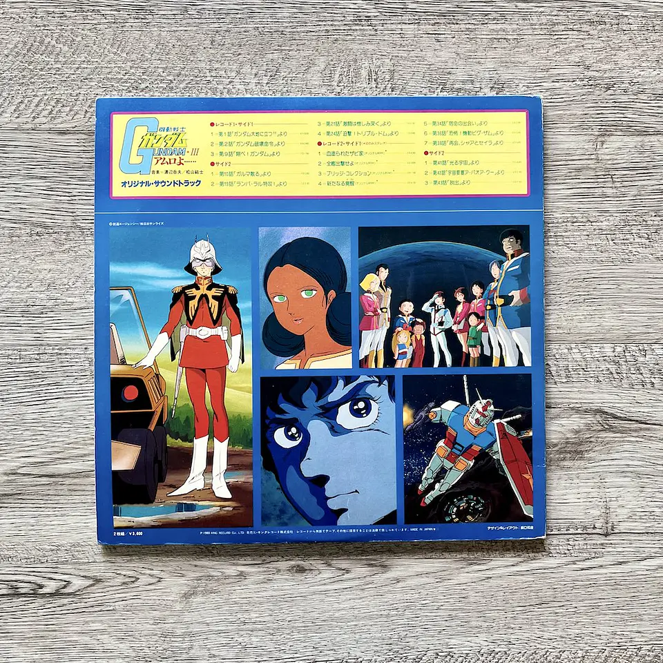 Mobile Suit Gundam Gundam III Amuro Vinilo 3