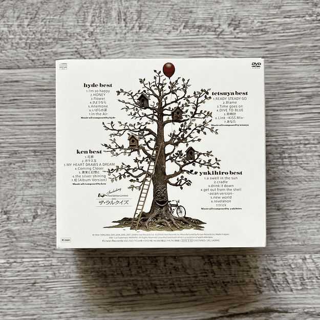 L'Arc-en-Ciel Quadrinity Member's Best Sellection CD 3