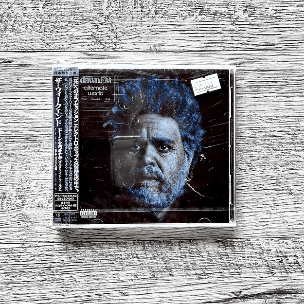 The Weeknd  Dawn FM Alternate World Japonés CD 1