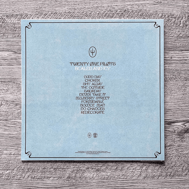 Twenty one Pilots Scaled and Icy Vinilo 2