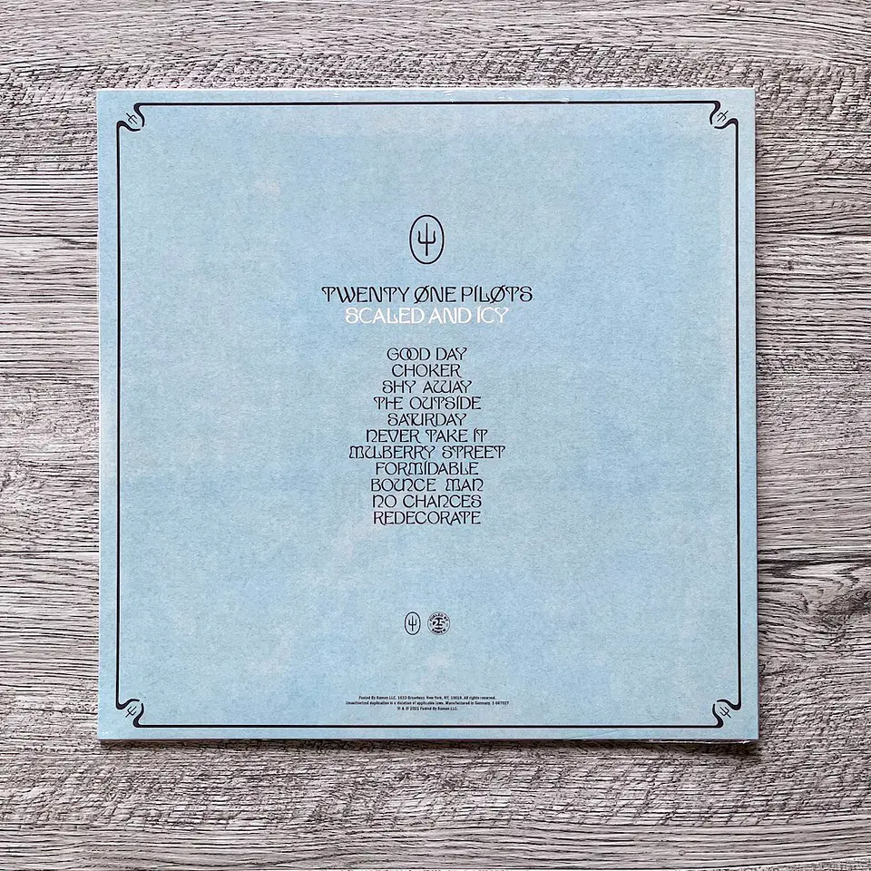 Twenty one Pilots Scaled and Icy Vinilo 2