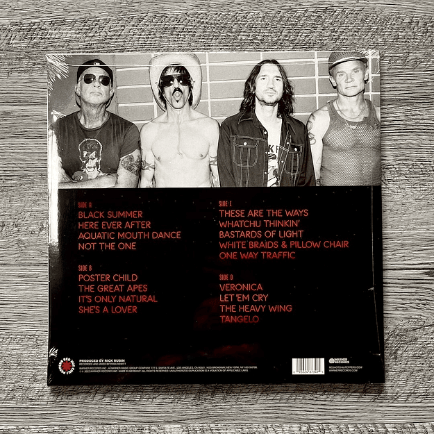 Red Hot Chili Peppers Unlimited Love Blue Vinilo 2