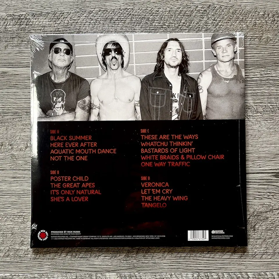 Red Hot Chili Peppers Unlimited Love Blue Vinilo 2