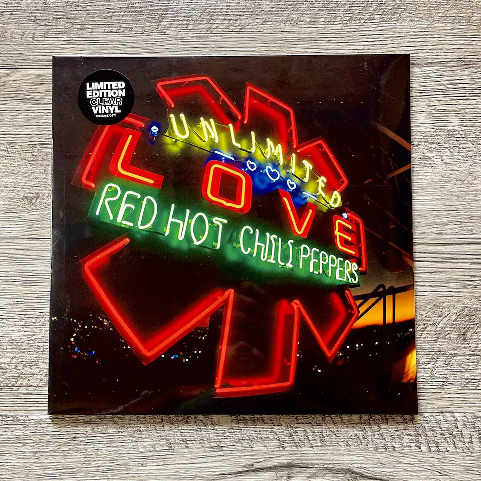 Red Hot Chili Peppers Unlimited Love Clear Vinilo 2