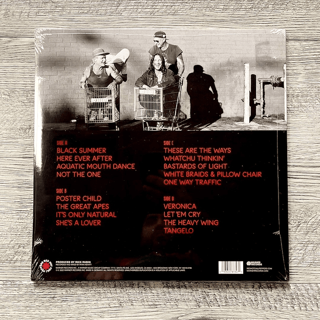 Red Hot Chili Peppers Unlimited Love Clear Vinilo 3