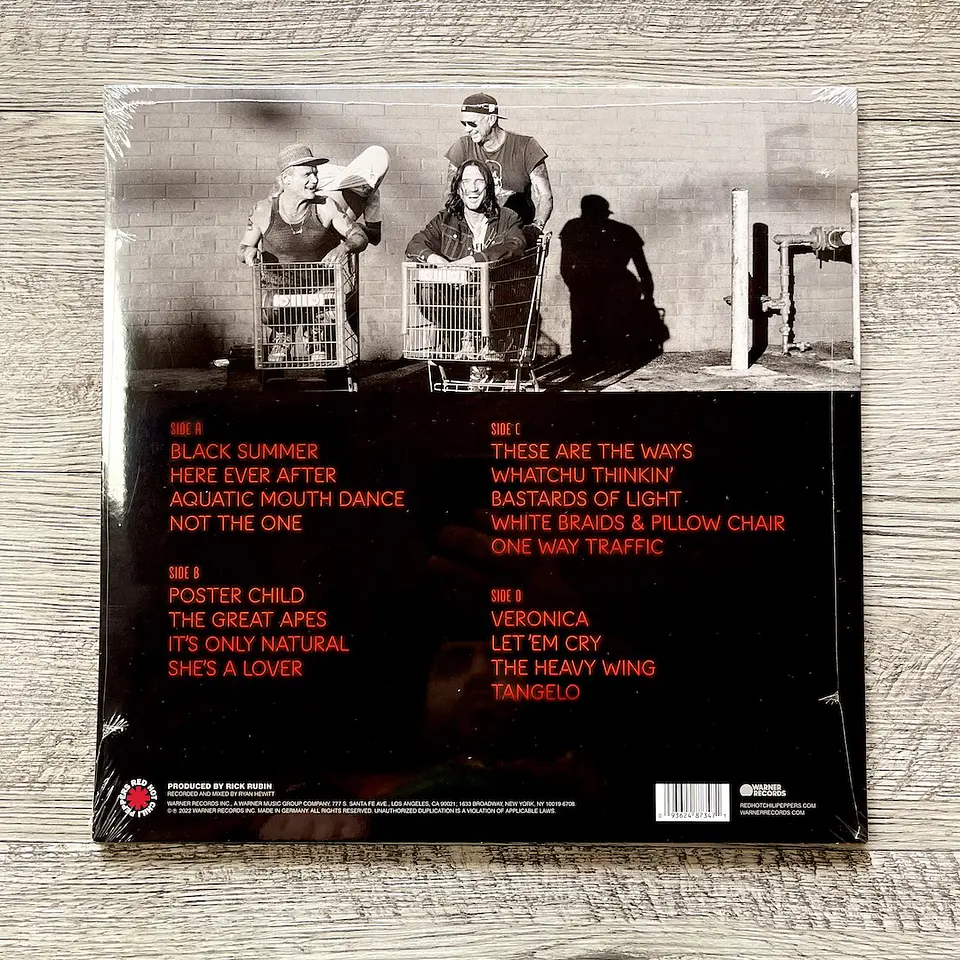 Red Hot Chili Peppers Unlimited Love Clear Vinilo 3