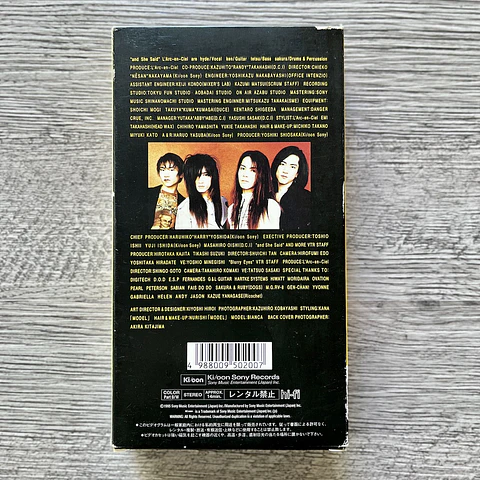 L'Arc-en-Ciel and She Said c/w Blurry Eyes VHS