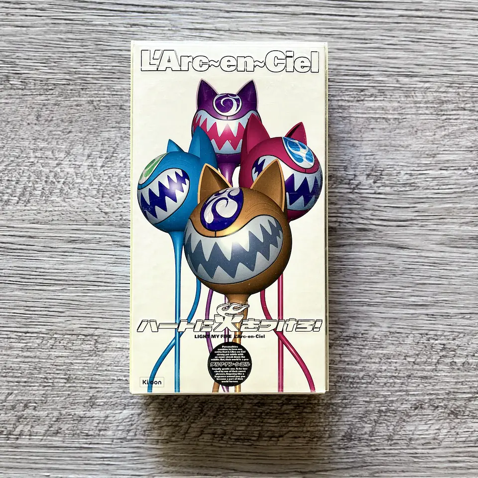 L'Arc-en-Ciel Light My Fire Heart ni Hiwo Tsukero! VHS 1