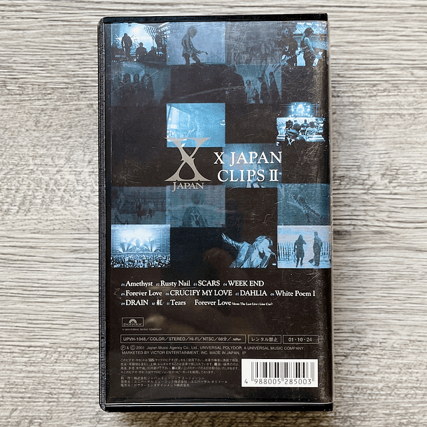 X Japan Clips II VHS