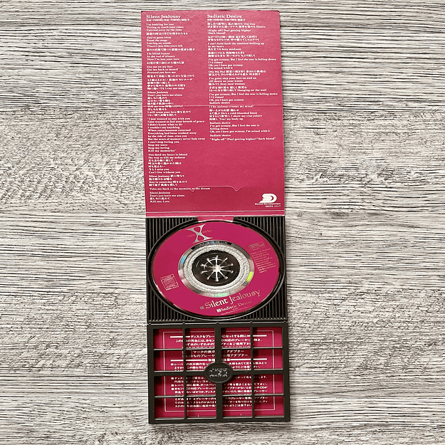 X Japan Silent Jealousy Single 2