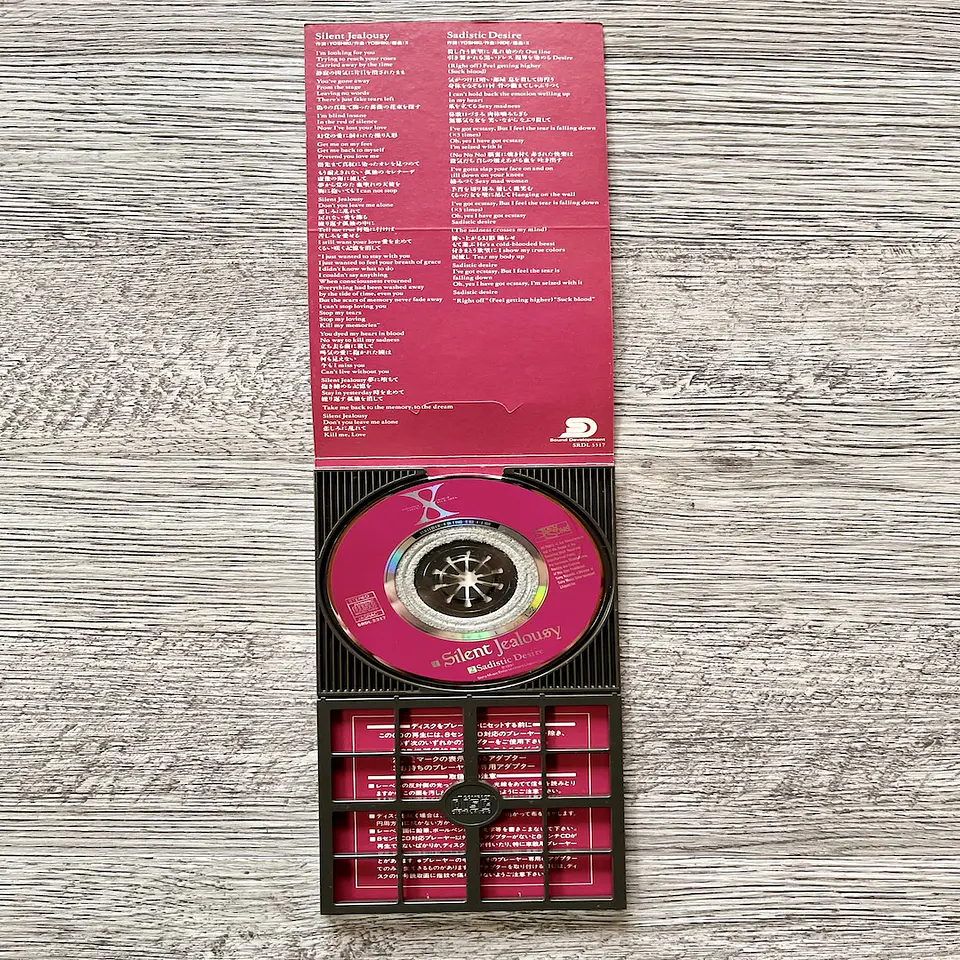 X Japan Silent Jealousy Single 2