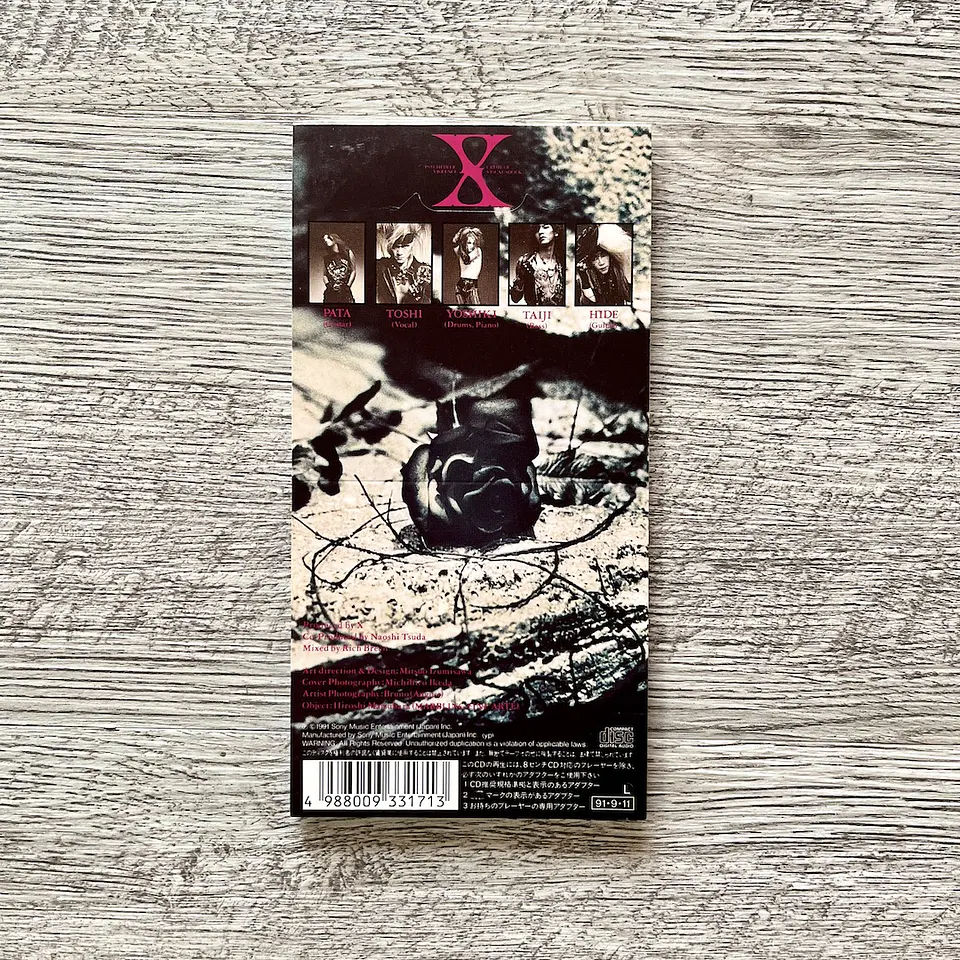 X Japan Silent Jealousy Single 3