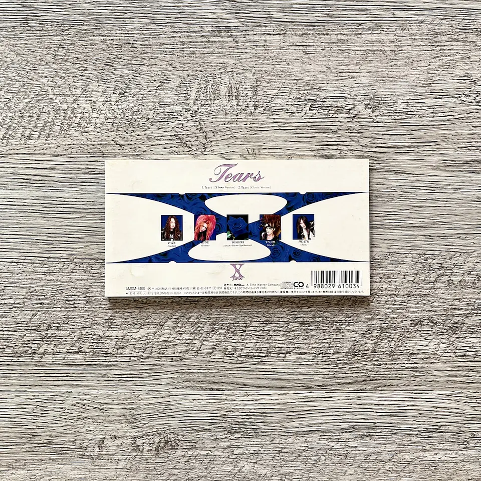 X Japan Tears Single 2