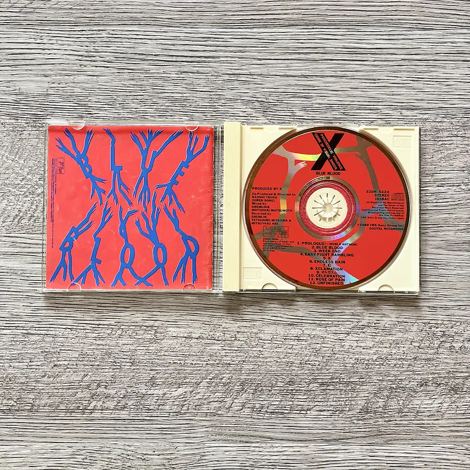 X Japan Blue Blood CD 2