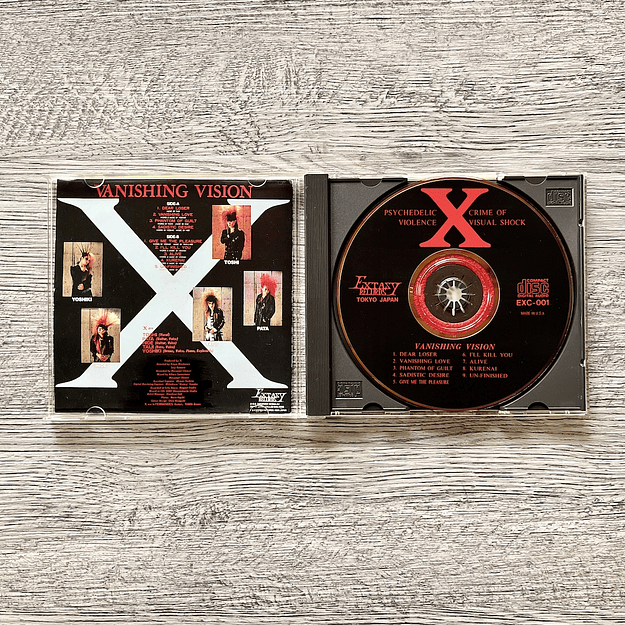 X Japan Vanishing Vision CD 2