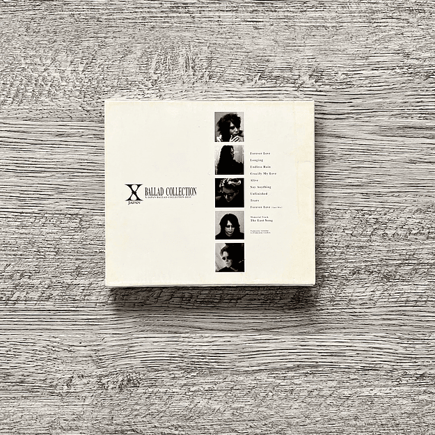 X Japan Ballad Collection CD 2