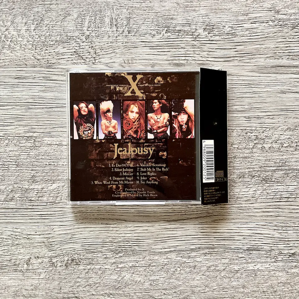 X Japan Jealousy CD 2