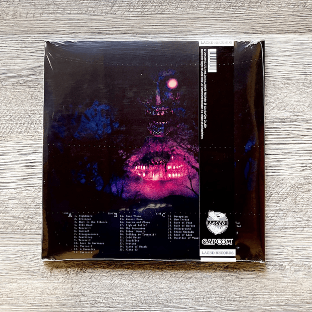 Resident Evil 1 Original Soundtrack VINILO 2