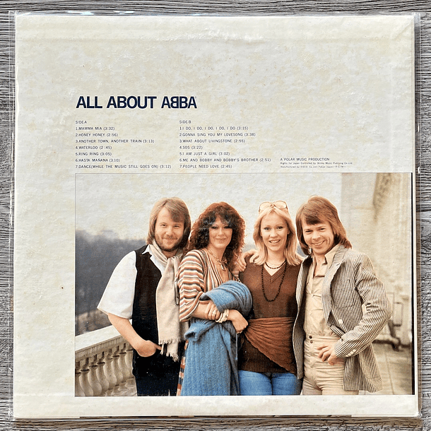 ABBA All About Japón Vinilo 2