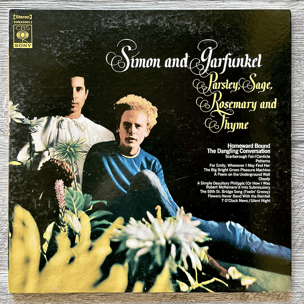 Simon and Garfunkel Parsley, Sage, Rosemary And Thyme Vinilo 1