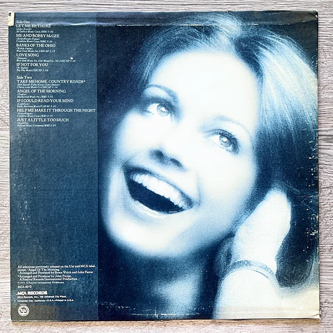 Olivia Newton Let Me Be There Japon Vinilo