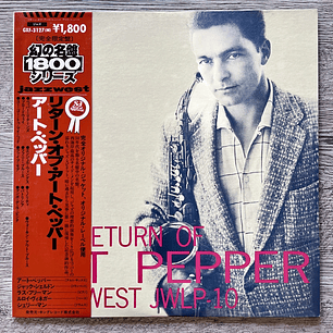 The Art Pepper The Return of Art Pepper Vinilo