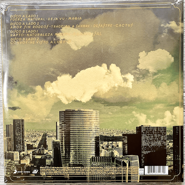 Vinilo Gustavo Cerati Fuerza Natural 2LP 2