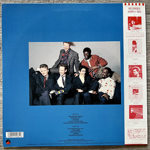 Simply Red Men And Women Vinilo