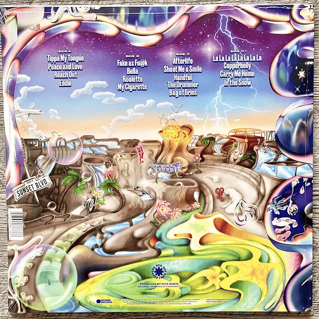 Red Hot Chili Peppers Return of The Dream Canteen Pink Vinilo  2