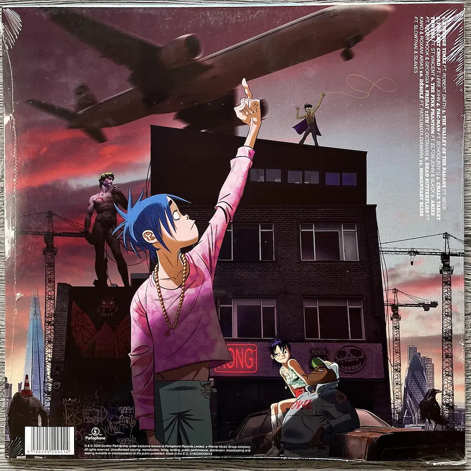 Gorillaz Song Machine SEASON ONE: STRANGE TIMEZ Vinilo 2