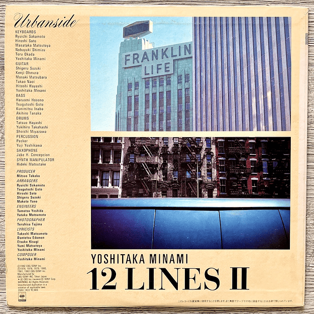 Yoshitaka Minami 12 Lines II Vinilo 2
