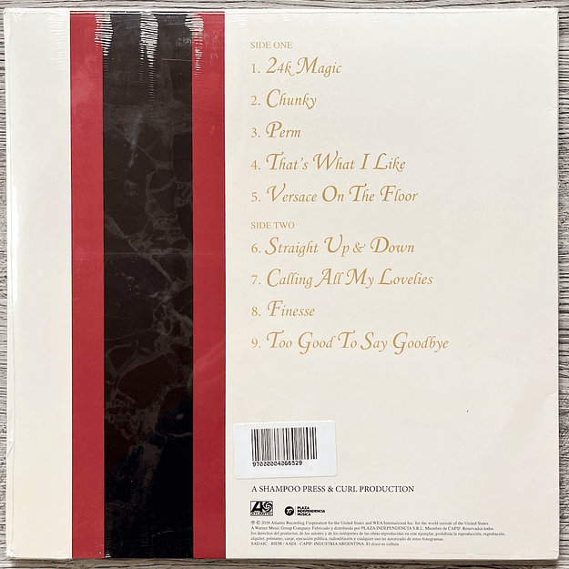 Bruno Mars XXIV Magic Vinilo 2