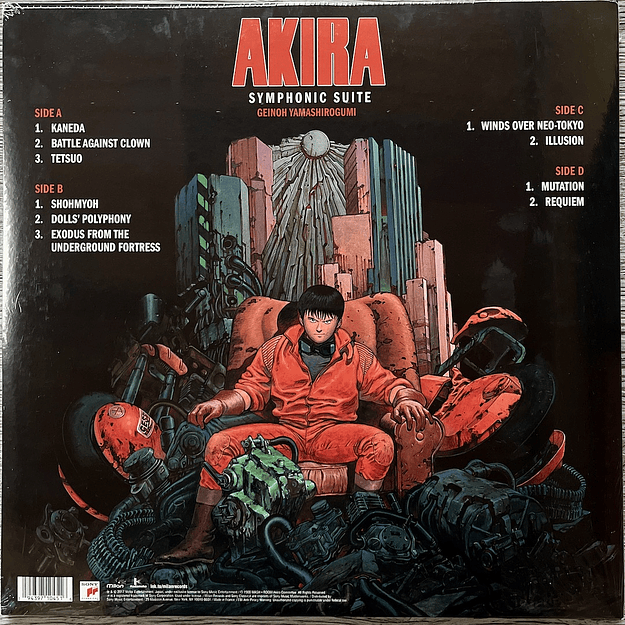 Geinoh Yamashigorumi Akira Symphonic Suite Vinilo 2
