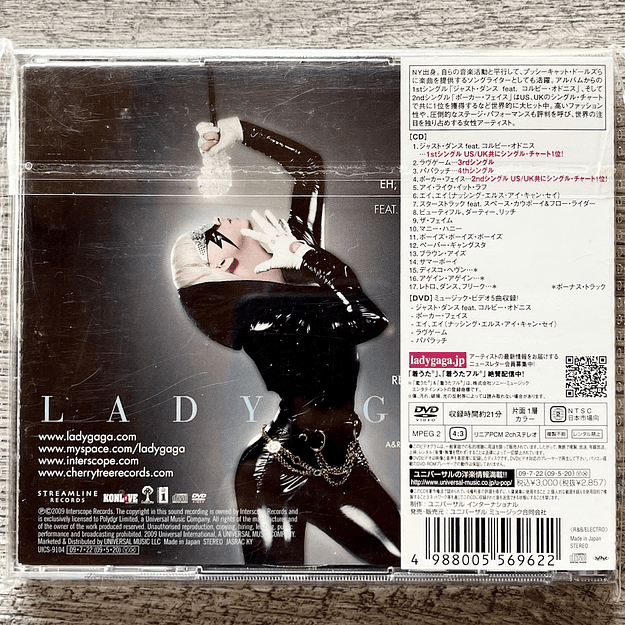 Lady Gaga The Fame Deluxe Edition CD+DVD 2