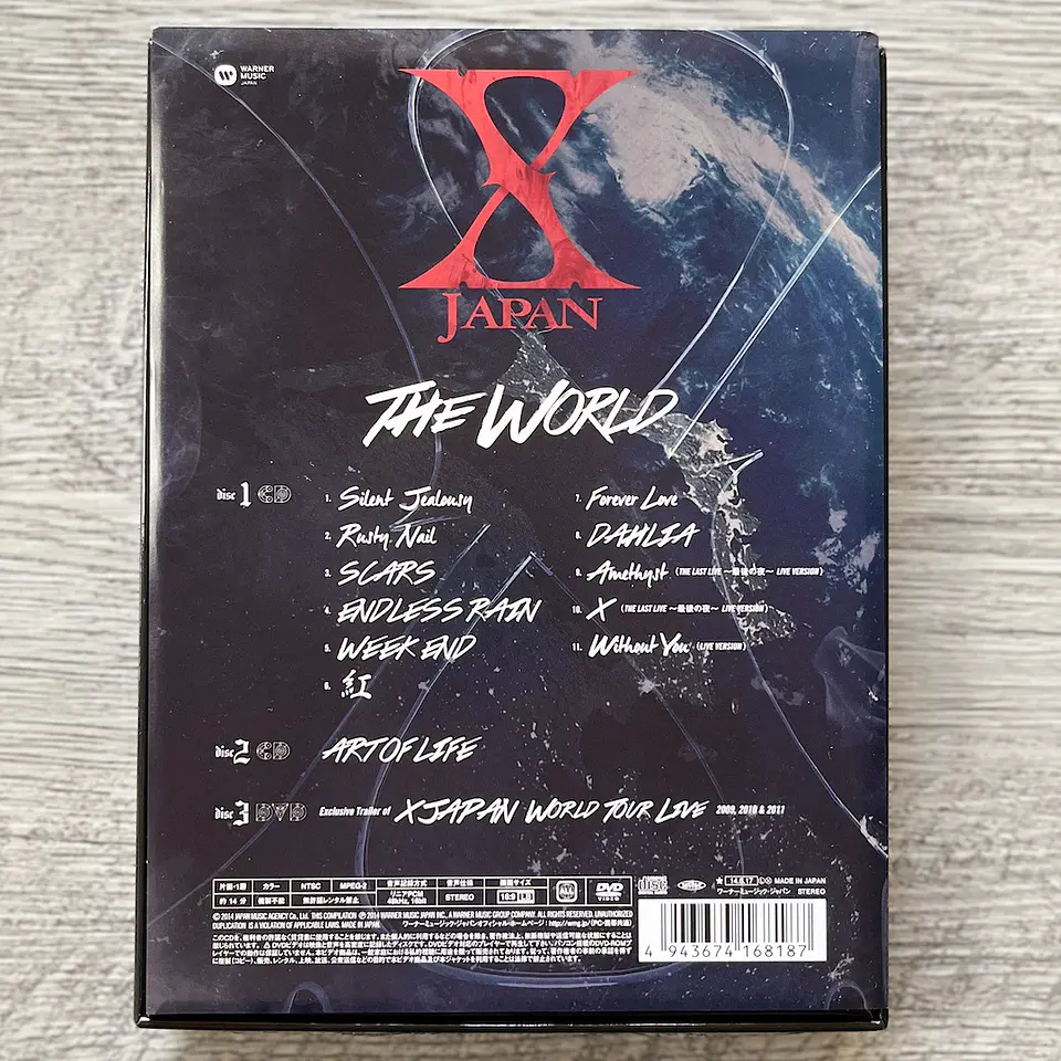 X Japan The World Box CD 2