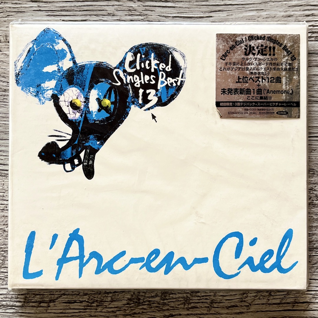 L'Arc-en-Ciel Clicked Singles Best CD