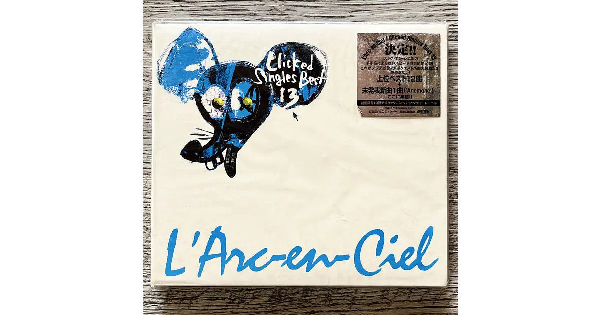 L'Arc-en-Ciel Clicked Singles Best CD