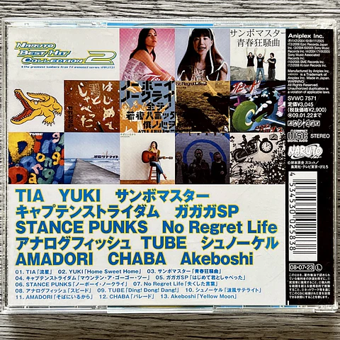 Naruto Super Hits Collection 2 CD