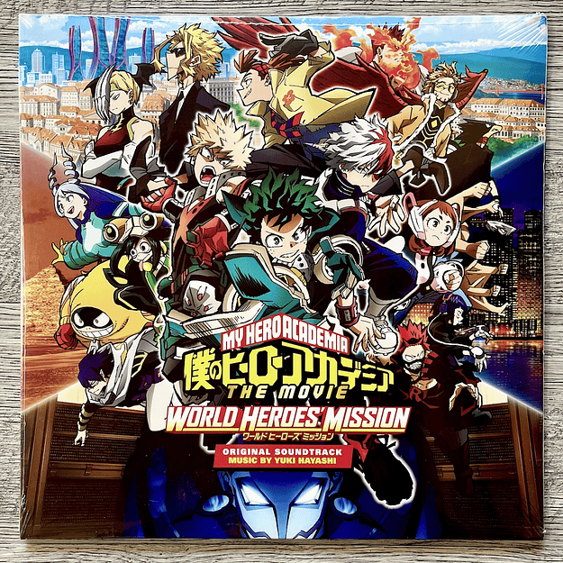 My Hero Academia World Heroes Mission OST Vinilo 1