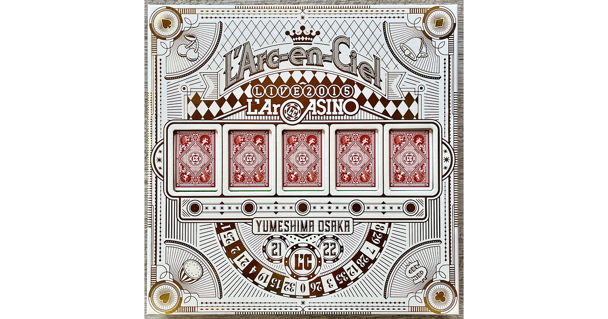 L'Arc-en-Ciel L'Arcasino Live 2015 3LP