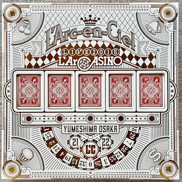 L'Arc-en-Ciel L'Arcasino Live 2015 3LP