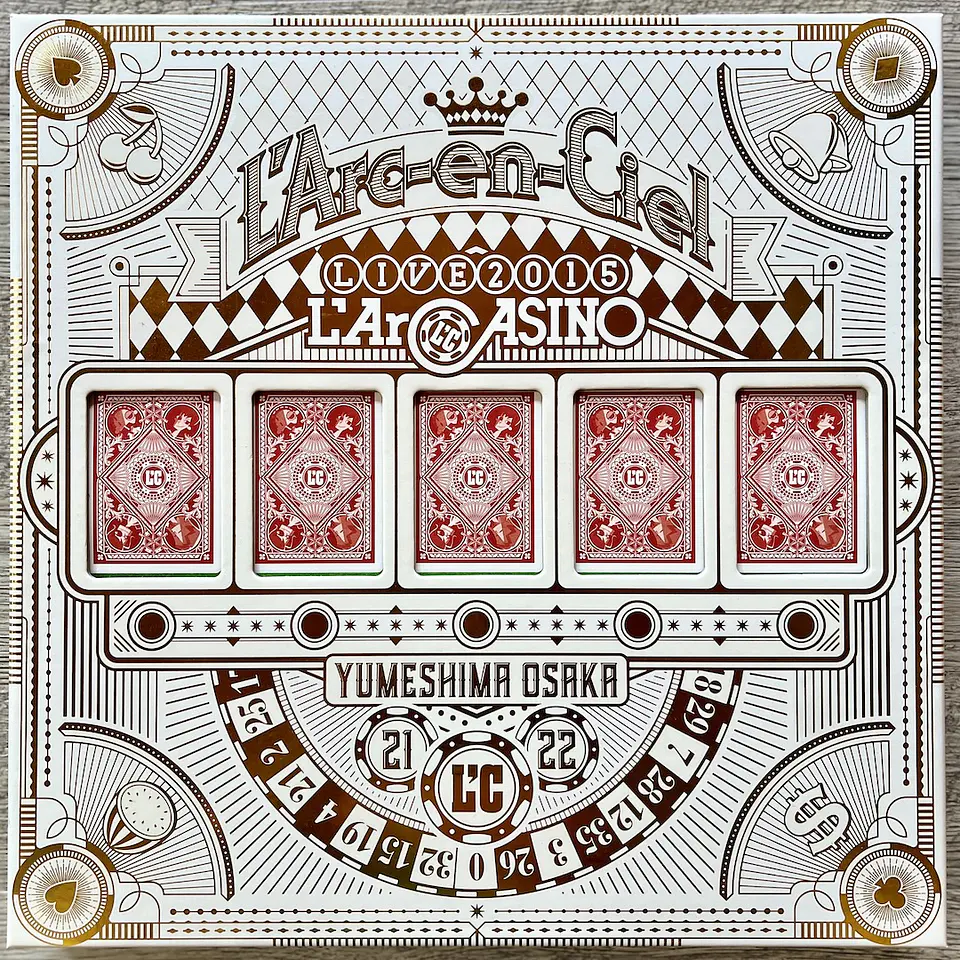 L'Arc-en-Ciel L'Arcasino Live 2015 3LP 1
